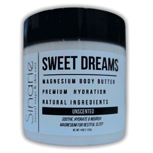 Magnesium Emulsified Body Butter Restful Sleep Stress Relief